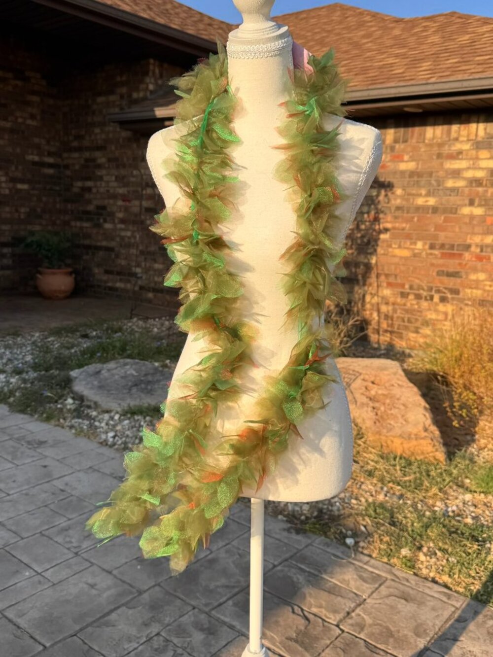 Seaweed Boa; 72" Halloween NWT